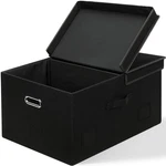 Graciadeco 75 Quarts Extra Large Decorative Storage Bins With Lids, 1 Pack Bl.... Fixed Price $36.99.