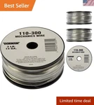 Versatile 14 Gauge Silver Mechanics Wire - 174 Feet, Steel Construction. Fixed Price $41.98.