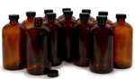Vivaplex, 12, Amber, 16 Oz Glass Bottles, With Count (pack Of 1), Brown. Fixed Price $36.74.