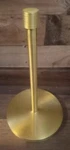 Brushed Gold Brass Paper Towel Holder Stand For Kitchen Countertop & Dining Room. Fixed Price $29.97.