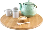 Tb Home Bamboo Wood Lazy Organizer For 14" Susan,. Fixed Price $30.05.