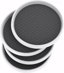 Pretireno Lazy Susan Organizer 4 Pack Non-skid Turntable 10 Inch F.... Fixed Price $30.30.