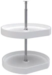 Rev-a-shelf 7012-20-52 Classic Tier 20" Shaped Flat Side Lazy White. Fixed Price $63.79.