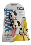 Joie Woof Dog Face Silicone Bag Ties. Package #12605. Fixed Price $10.40.