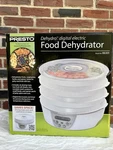 Presto 06301 Digital Dehydrator - White. Fixed Price $100.00.