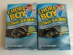 Chore Boy Ultimate Scrubbers Stainless Steel 2 Ea Lot Of. Fixed Price $13.79.