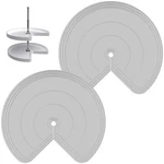 Lazy Susan Shelf Liner,silicone Liners For 28IN Kitchen Turntables.... Fixed Price $44.09.