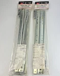 2X Sets Knape & Vogt Kv 1300 Drawer Slide 14" Inch Side Mount 75 Lbs New Sealed. Fixed Price $24.95.