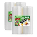 4PACK 8X50 (total 200 Feet) Food Vacuum Sealer Bags Rolls With Commercial Gra.... Fixed Price $56.73.