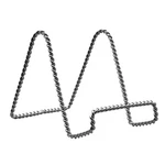 Tripar Decorative Twisted Wire Stand, Chrome Display (4 Inch Depth) Tabletop .... Fixed Price $14.80.