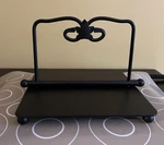 Longaberger Foundry Collection Wrought Iron Weighted Napkin Holder Maple Leaf. Fixed Price $16.00.