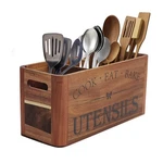 Rmcokgx Utensil Holder For Kitchen Countertop - Extra Large 4 Compartment Woo.... Fixed Price $70.35.