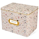 Jot & Mark Greeting Card Organizer Box Set Recipe Tin, Tab Dividers Stylish. Fixed Price $38.98.