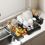 Oroonoko Extendable Dish Drying Rack,large Drainer For Kitchen Co.... Fixed Price $36.05.