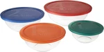 Mixing Set: 1QT, 323 1.5QT, 325 2.5QT, 326 4QT Glass With 322-PC. Fixed Price $65.99.