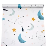 Yifasy Drawer Shelf Liner Moon Stars Self-adhesive 17.7"W X 118"L,. Fixed Price $21.93.