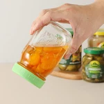 12 Pack Regular Mouth Mason Jar Lids For Ball, Kerr And More - Multicolor Pla.... Fixed Price $17.42.
