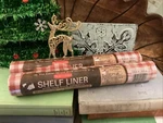Vintage Red Gingham Check Shelf Liner Rubbermaid Tack Back 10 X 12 Rolls. Fixed Price $36.79.