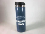 Tree-free Greetings TT02099 Padres Baseball Fan Stainless Artful TUMBLER,14 Onz. Fixed Price $26.99.
