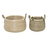 79 Banana Leaf Handmade Decorative Functional Storage Basket .... Fixed Price $115.93.