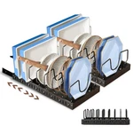 2 Pack Pull-out Pots And Pans Under Cabinet Lid Organizers Inside. Fixed Price $49.83.