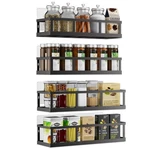 Umomi Spice Rack Wall Mounted, 4 Pack Pantry Door Organizer & Hanging Storage.... Fixed Price $40.39.