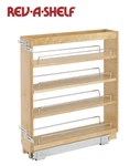 Rev-a-shelf 448-BC-5C 5" Pullout Wood Kitchen Cabinet Organizer Rack, Maple. Fixed Price $174.90.