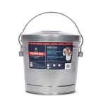 Behrens Galvanized Steel Locking Lid Storage Can, 6-GALLON. Fixed Price $23.98.