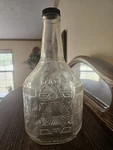Manischewitz Monarch Half Gallon Wine Bottle Decanter 3088. Fixed Price $6.99.