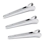 Norpro Stainless Steel Jaw Clips, Set Of 3, Piece, Silver. Fixed Price $20.94.