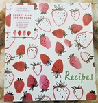 Strawberry Fields 20 Pocket Page Recipe Book 40 Cards By C.r Gibson New. Fixed Price $24.99.