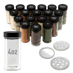 Allspice 4" Glass Jars Fluid Ounces- 18 Pack 4OZ. Fixed Price $82.75.