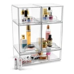Sorbus Acrylic Organizer Storage Drawers (5 Drawer). Fixed Price $62.99.
