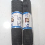(2) Kittrich Thick Grip Liner Black 18"X10'. Fixed Price $15.00.