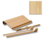 Omega 30 In. X 18 Red Oak Face Frame Veneer Tambour Door And Track Kit. Fixed Price $82.99.