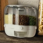 Kitchen Pantry Storage Nut Grain Candy Dry Food Cereal 6 Compartment Dispenser. Fixed Price $29.99.