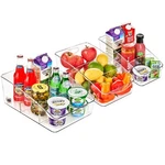 Sorbus Fridge Organizer Bins Roll Out Storage For Pantry And 3-PACK. Fixed Price $44.99.