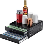 Cup Organizer Drawer 2 Tier Coffee Pod Holder For Keurig Save Space. Fixed Price $53.83.