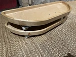 Rev-a-shelf 2-SHELF Natural Brown Half-moon Lazy Susan 32 In 4WLS5882 Wood Metal. Fixed Price $175.00.
