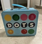 Tootsie Roll Dots Logo Candy Blue Loungefly Lunch Box. Fixed Price $15.00.