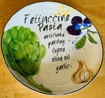 Gibson Fruit Orchard 7-3/4 Fettuccine Pasta Recipe Artichoke Olive Garlic. Fixed Price $6.95.