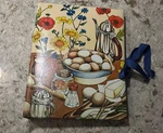 Meadowsweet Kitchens Recipe Card Cookbook Binder Organizer Kitschy. Fixed Price $18.00.