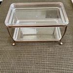 Interdesign York Lyra Double Vanity Cosmetics And Make Up Organizer Tray, Rose. Fixed Price $12.00.