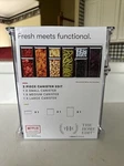 Home Edit 3PC Canister Storage Set Bpa Microwave Freezer & Dishwasher Safe. Fixed Price $19.99.