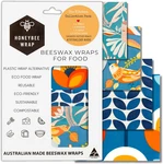 Beeswax Wraps For Food - The Kitchen Collection Organic Cotton. Fixed Price $40.99.