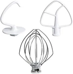 Funmit Mixers Accessories K45WW Wire Whip K45DH Dough Hook K45B Coated Flat Blad. Fixed Price $35.54.