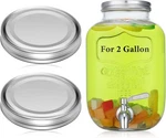 304 Stainl Steel Mason Jar Lids Wide Mouth Replacement Canning. Fixed Price $12.99.