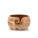 Mahasu Yarn Storage Mango Wood Bowl For Crocheting Accessories And.... Fixed Price $14.76.