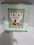 Recipe Book Binder Keeper By New Seasons Unwrapped, Never Used. Fixed Price $15.99.