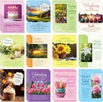 120 Pack Religious Christian Birthday Cards Bulk With Scripture Bible Verse 4.... Fixed Price $14.17.